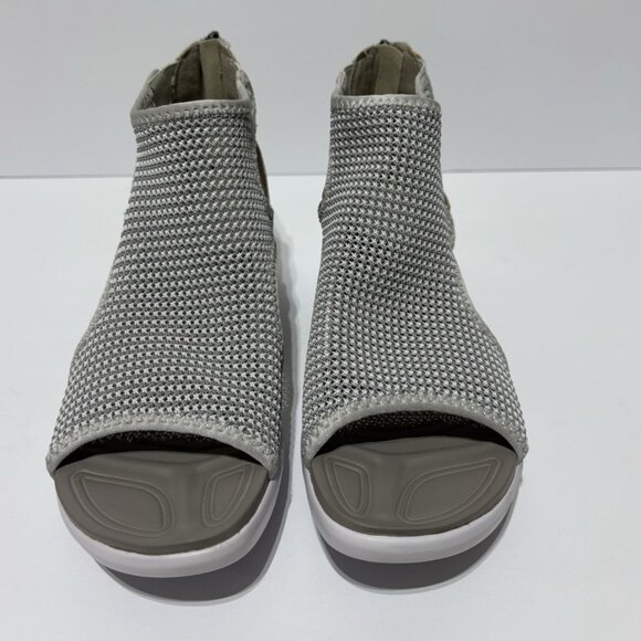 Jambu Women’s Nadine High Gray Wedge Sandals, Size 8 M - Picture 3 of 7